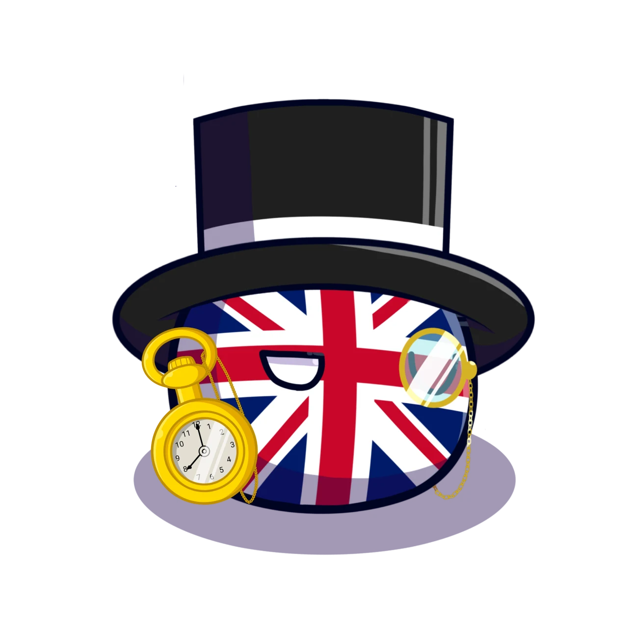 United kingdom character sprite
